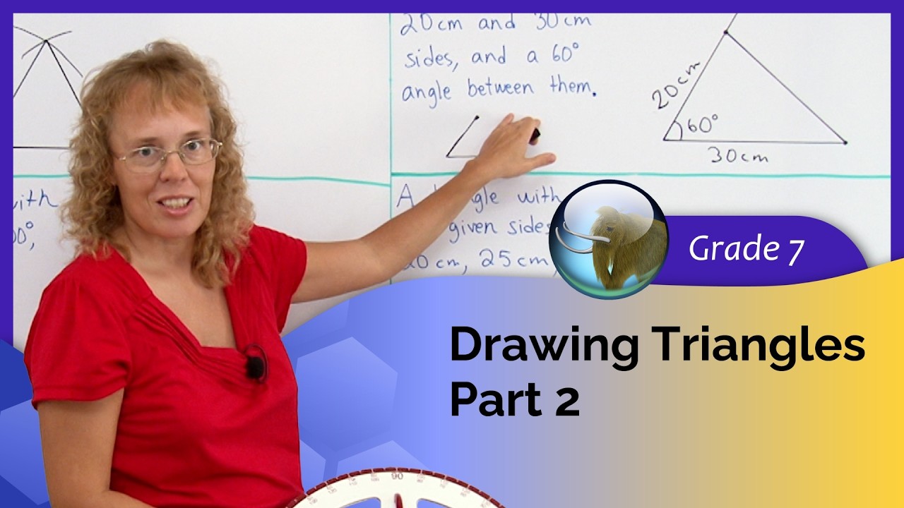 Drawing triangles, part 2: do you get a unique triangle with the given ...