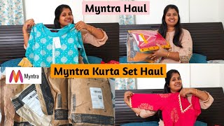 Myntra Kurti Haul 2022 | Myntra Haul | What I Bought From Myntra | আমি Myntra থেকে কি কিনলাম