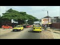 Driving in Abidjan Cote D'ivoire: Cocody Angré, 7e 8e Tranche, Faya