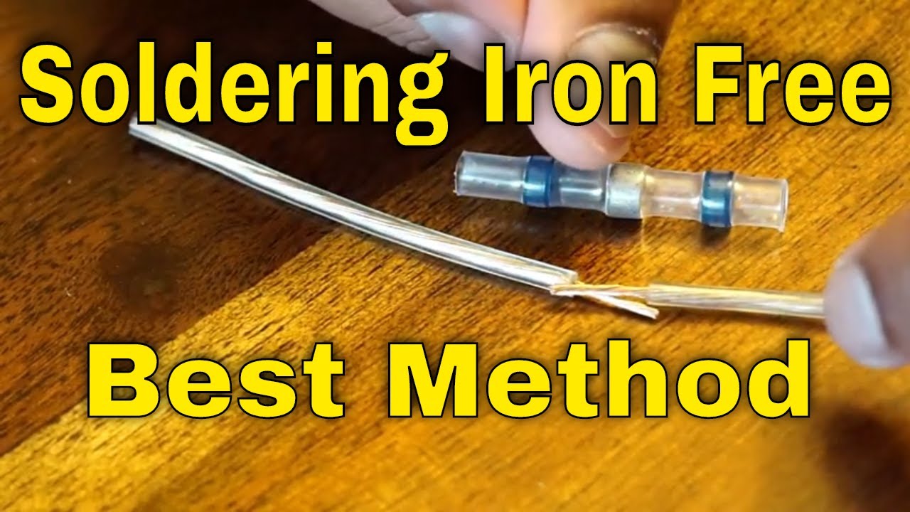 Quick Soldering Tip. Heat Shrink Soldering. YouTube