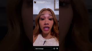 MorganAshli (ex-wife to Eric Bledsoe) goes off on Briona Mae