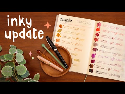 Inky Update New Swatching Tools Setting Up An Ink Journal Pilot Repairs Chatty