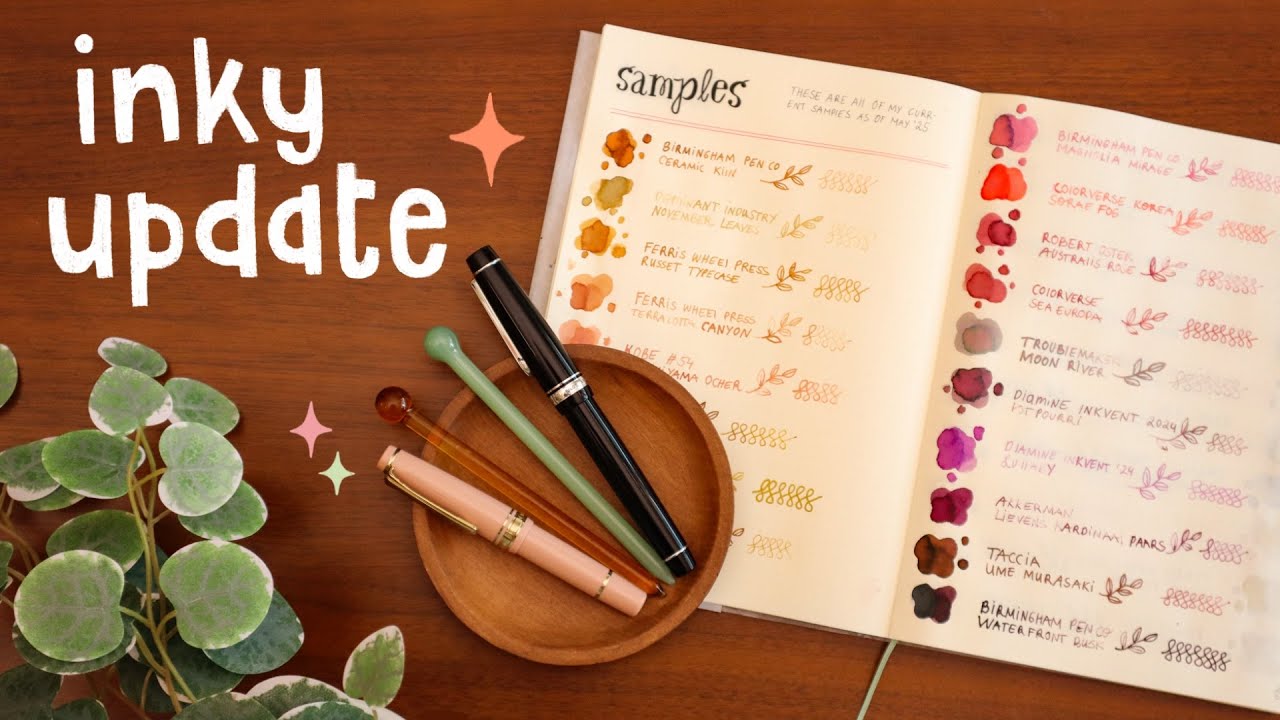 Inky Update: New Swatching Tools, Setting Up An Ink Journal & Pilot Repairs (Chatty)