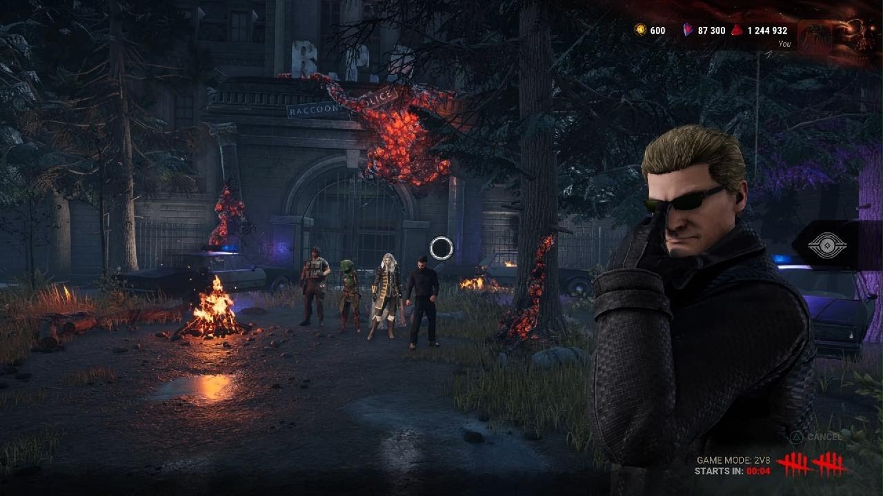Dead by Daylight 2v8 Wesker and Nemesis 8k w/ Exile - YouTube