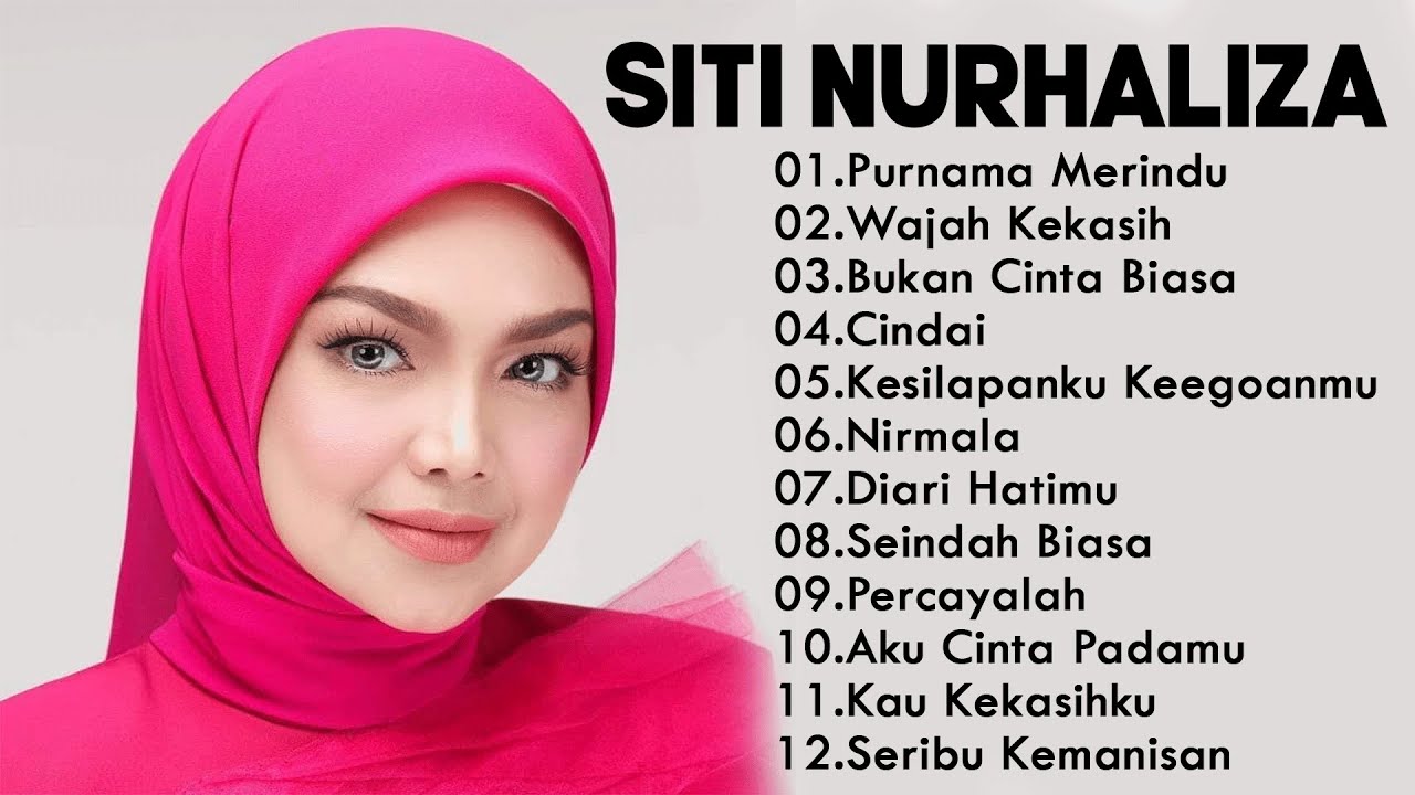 Lagu Pilihan Terbaik Siti Nurhaliza Ratu Pop Malaysia