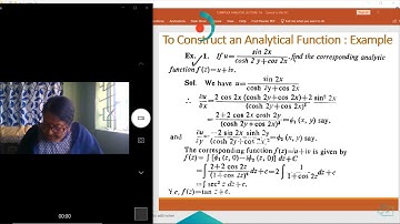 COMPLEX ANALYSIS  LECTURE 14 by RANJANA DUTTA