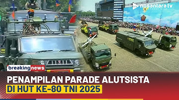 [FULL] Garang! Penampilan Parade Alutsista Terbaru, dari Kapal Induk-Kapal Selam di HUT ke-80 TNI