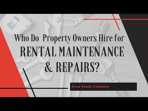 Who Do St. Louis Property Owners Hire for Rental Maintenance and Repairs?