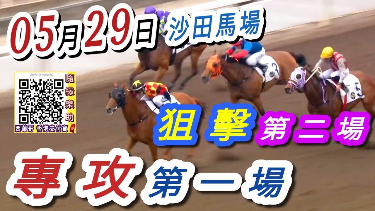 專攻💥第一場 | 狙擊🔥第二場 +💥第三場(2024年6月2日) 沙田馬場 黃昏草地賽 香港賽馬