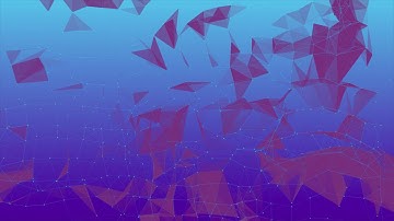 FREE 4K Polygons Motion Background Animation