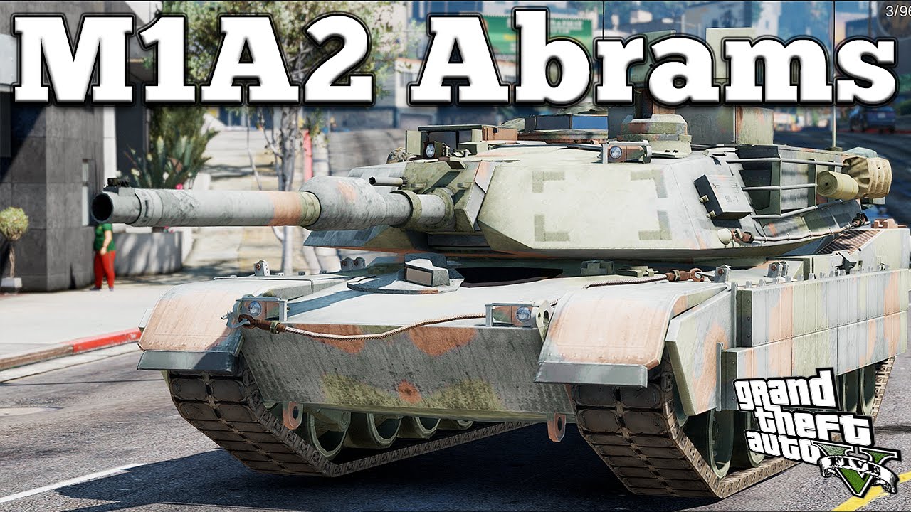 Gta5 Pc版 戦車mod M1エイブラムス 登場 グランド セフト オート5写真大好きブログ Gta5攻略情報ほか