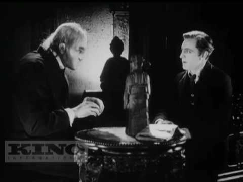 Sherlock Holmes (Barrymore) meets Moriarty (DVD excerpt)