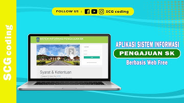 Aplikasi sistem informasi pengajuan SK berbasis web free
