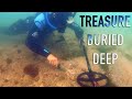 Found Money &amp; Jewelry UNDERWATER Metal Detecting with FRISKY Dolphins Whales &amp; a Hungry Seal!!