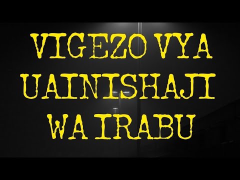 Sifa Za Irabu Za Kiswahili Uainishaji Wa Irabu Za Kiswahili