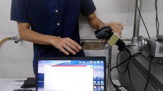 How easy to scan with Honeywell 1900 xenon scanner on DPM barcode