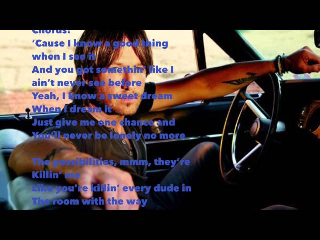 Keith Urban - A Good Thing