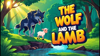 The Wolf and the Lamb - Aesop's Fables | Moral Cartoon Stories for Kids