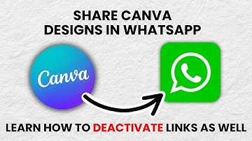 How to Share Canva Designs in Whatsapp (2025)