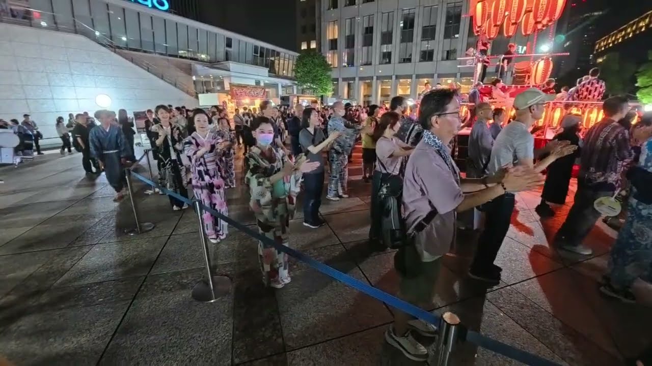 東京音頭 【赤坂日枝神社】山王祭盆踊り20終 「山王音頭と民踊大会」の