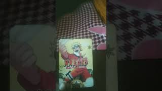 The poke mon card and yakushi and gaara