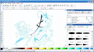 Drawing Coloring With Xara Xtreme Pro - Part 1