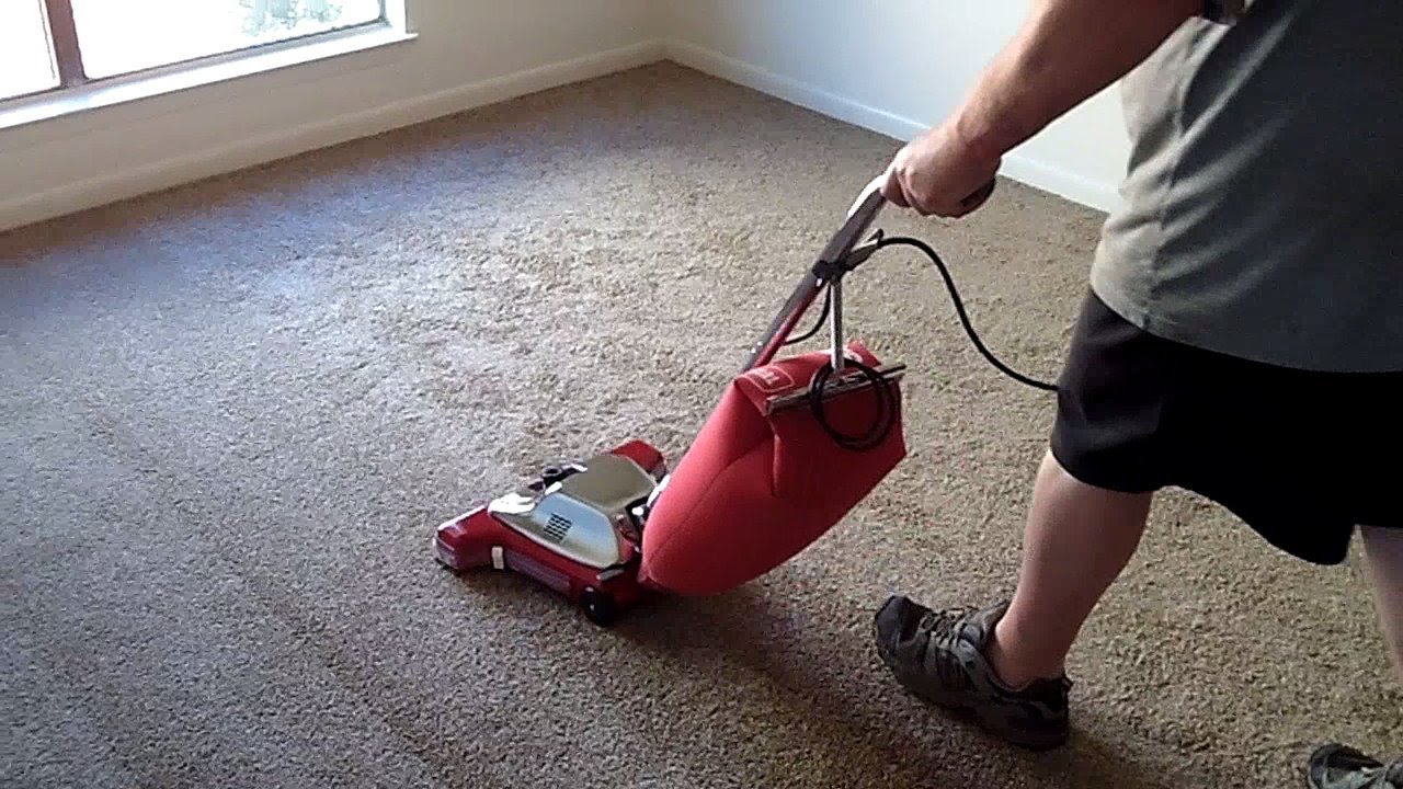 Vacuuming Carpet