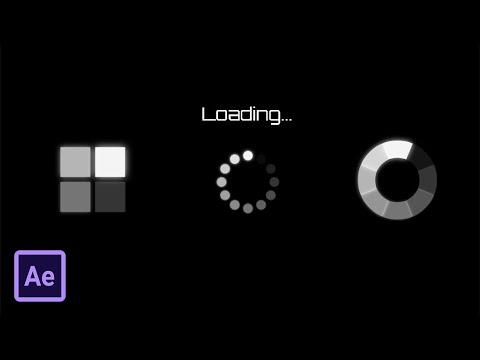 After Effects Loading Animation Tutorial Youtube