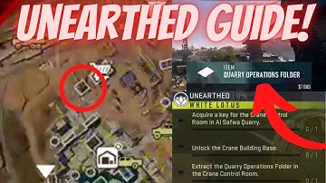 Acquire Crane Control Room Key & Extract Quarry Operations Folder! (MW2 DMZ Guide)