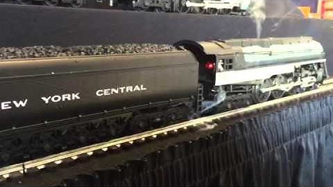 MTH custom Nyc Mercury Hudson w/ PS3 DCS controlled pop off blow down smoke