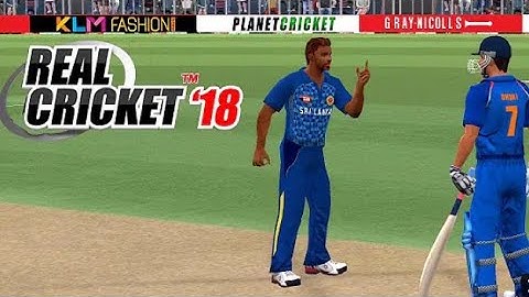 Nostalgia - first 3D Real Cricket 18 gamein 2023- RC18 in 23