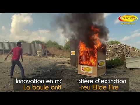 ELIDE FIRE - Boule Extincteur Anti-feu - FAQ