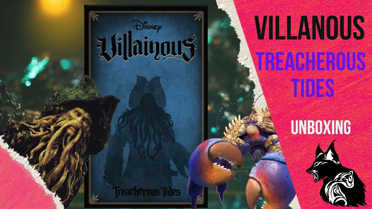 🐙 DISNEY VILLAINOUS - Treacherous Tides - Davy Jones y Tamatoa