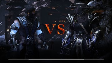 Mortal Kombat X Revenant Sub Zero vs Dark Raiden (Difficulty: hard)