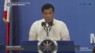 Duterte meets Filipino Community in Bahrain