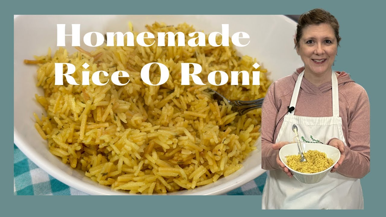 What Is Rice O Roni Homemade Rice O Roni - YouTube