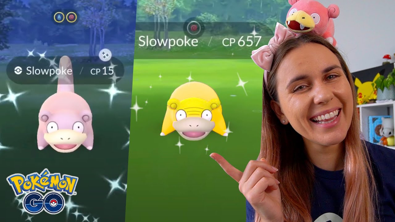 Galarian Slowpoke Community Day News! YouTube