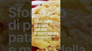 SFORMATO DI PORRI, PATATE E MORTADELLA -  Ricetta goduriosa  #porri #mortadella