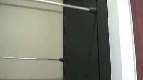 Clothes Carousel ; this is a motorized hanging clothes vertical carousel