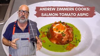 Andrew Zimmern Cooks: Salmon-Tomato Aspic