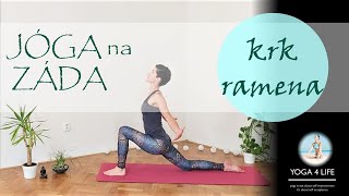 JÓGA NA ZÁDA || krk, ramena || YOGA 4 LIFE Ivana Sekeráková