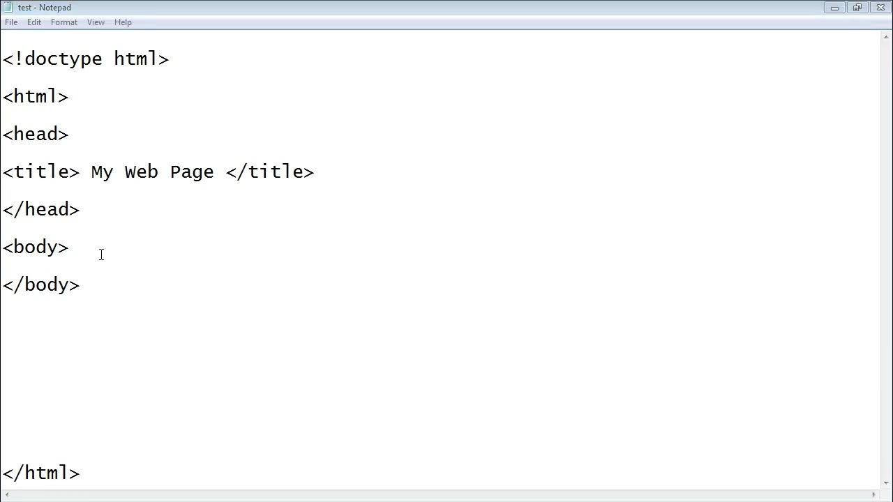 HTML INTRO(part 2) - YouTube