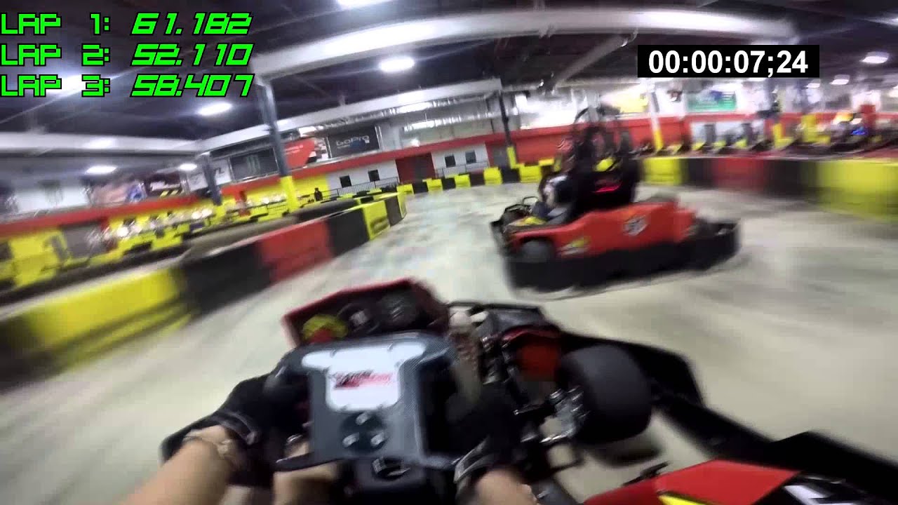 GoPro Pole Position Raceway Long Island SUPER G Track FAST KARTS YouTube