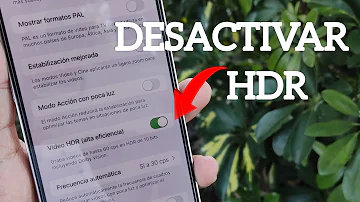 ¿Cómo quitar HDR a iPhone 14?