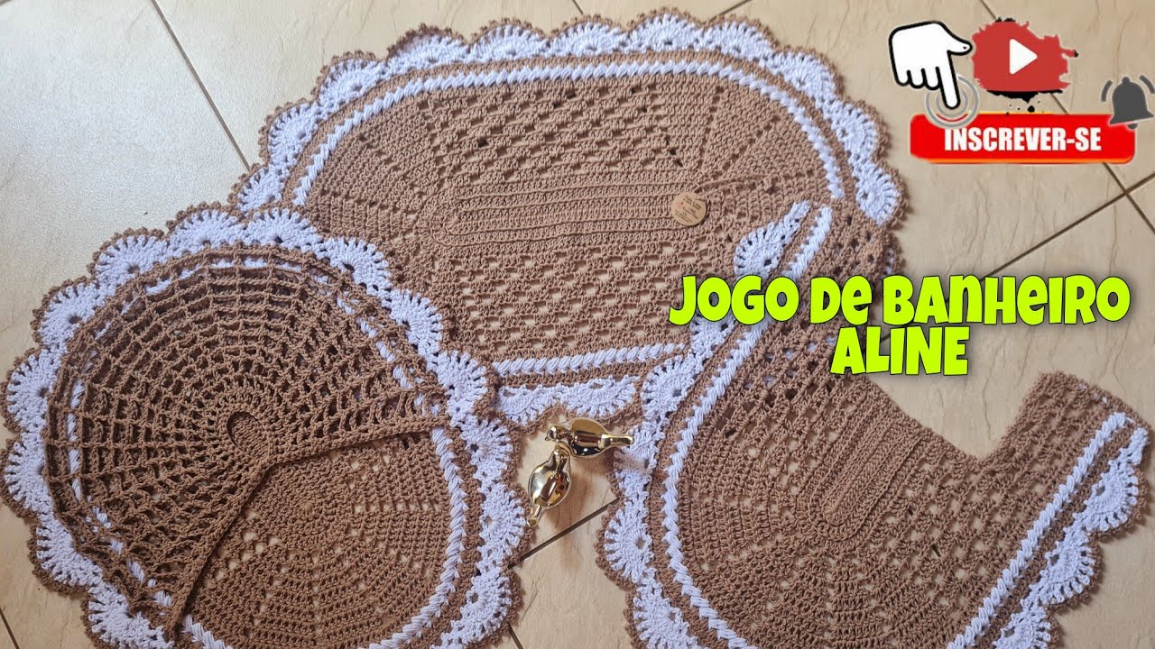1° Jogo de banheiro Aline🌹valor, medidas e dicas🤑💕/ tapete aline