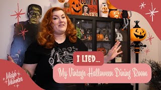Decorate With Me! | My Vintage Halloween Party Inspired Dining Room Decor