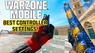 the #1 BEST CONTROLLER SETTINGS on CALL of DUTY WARZONE MOBILE