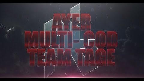AyeR™:Multi-Cod Teamtage#1