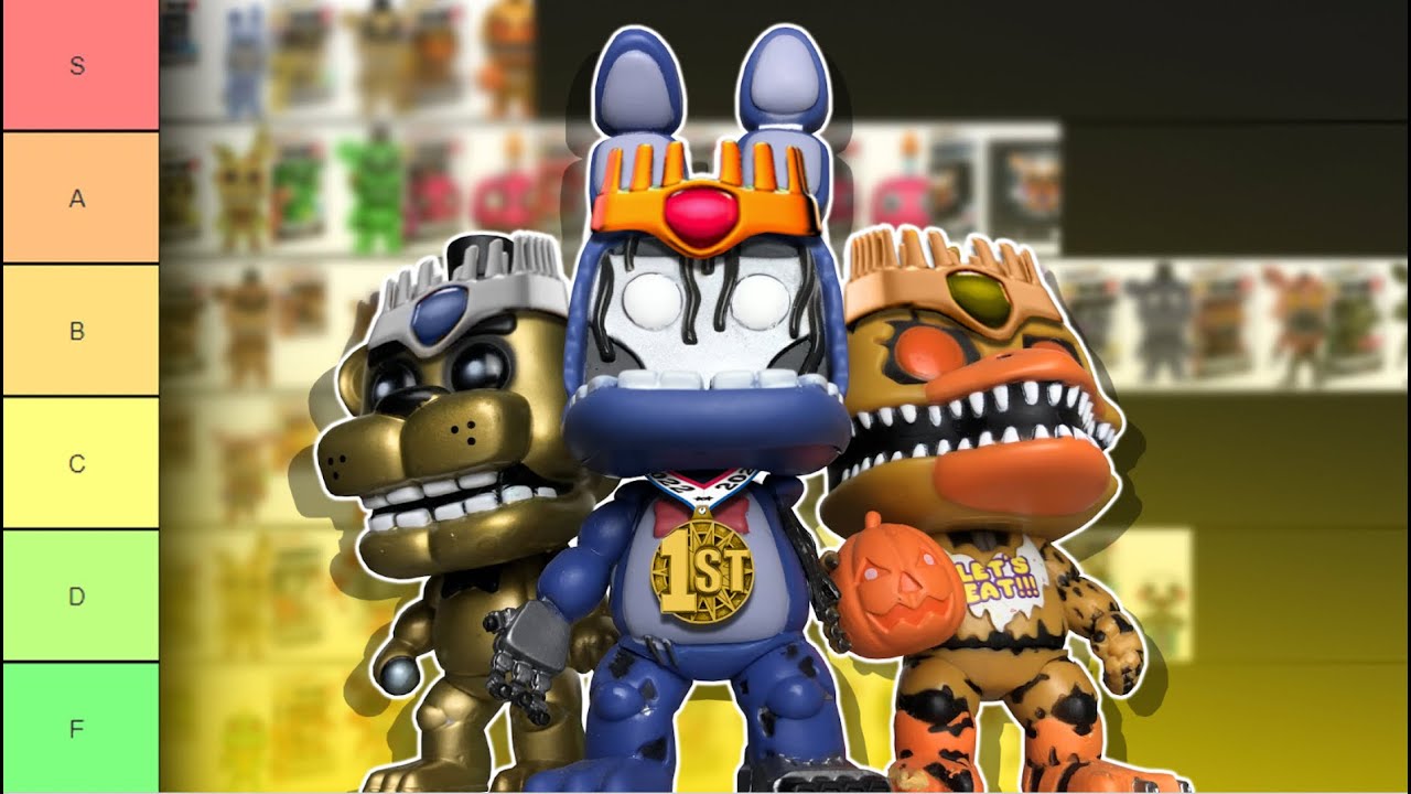 Every Five Nights at Freddy's Pop Figure Ranked 