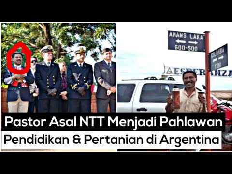 Bangga!! Pastor Asal NTT Namanya Dijadikan Nama Jalan di Argentina